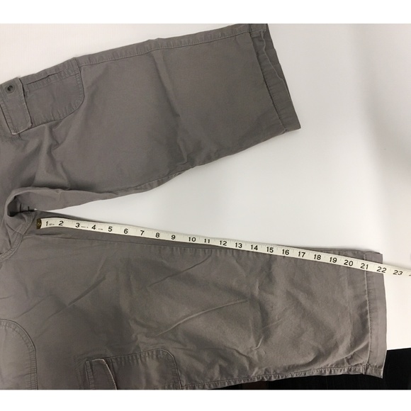 Gray Lee relaxed fit cropped pants size 12 medium - Picture 5 of 8